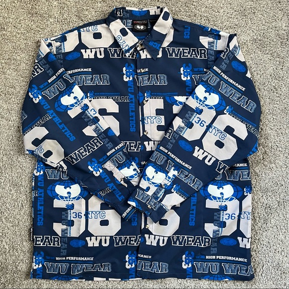 Wu-Wear Shirt Size 2XL Wu-Tang Vintage Rare Gza Raekwon U-God